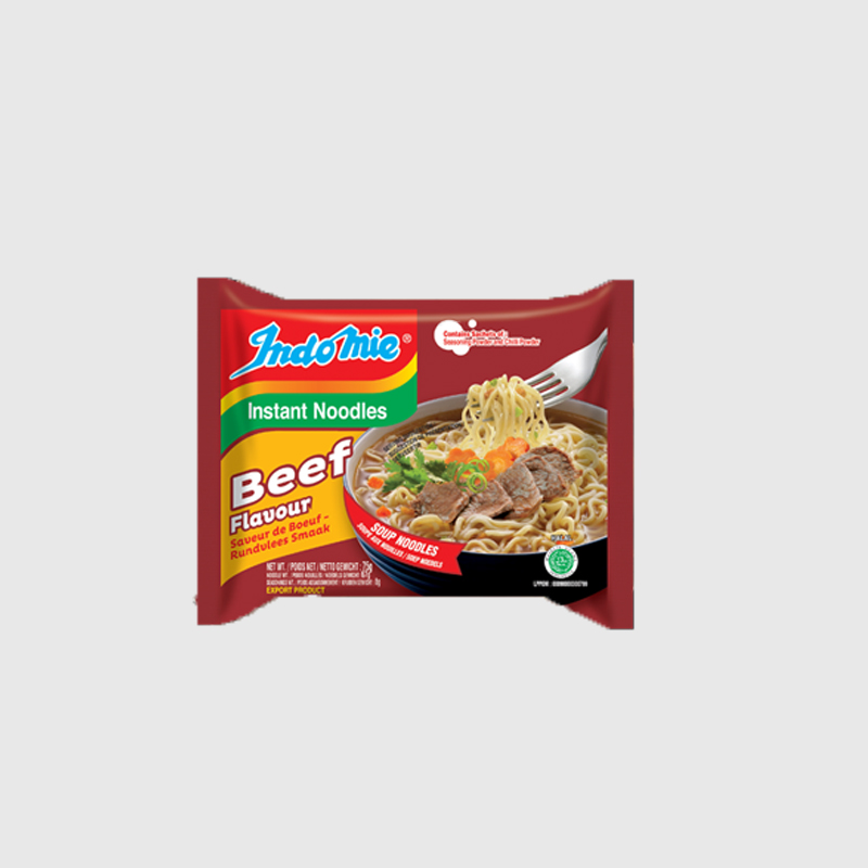 Indomie Beef Flavor 70g - Coslow Stores