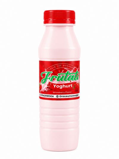 FRUTATA YOGHURT 500ML - STRAWBERRY FLAVOUR