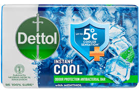 DETTOL INSTANT COOL SOAP 160G