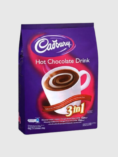 CADBURY HOT CHOCOLATE DRINK 3IN1 450G