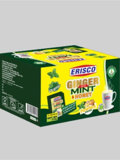 ERISCO GINGER WITH MINT & HONEY TEA 210G