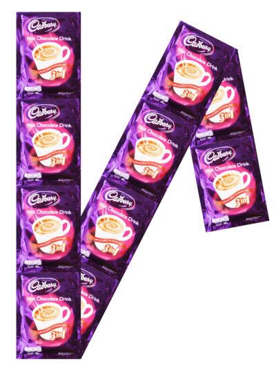 CADBURY HOT CHOCOLATE NEAPOLITAN FLAVOURED DRINK 3 IN 1 30G