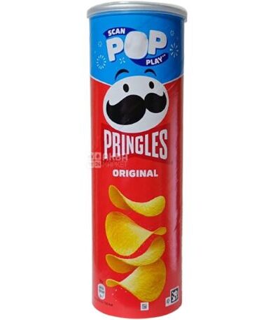 PRINGLES ORIGINAL CHIPS 165G