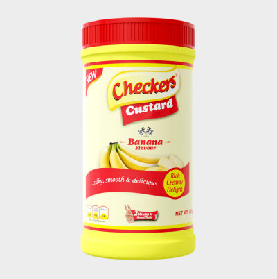 CHECKERS BANANA CUSTARD POWDER JAR 400G