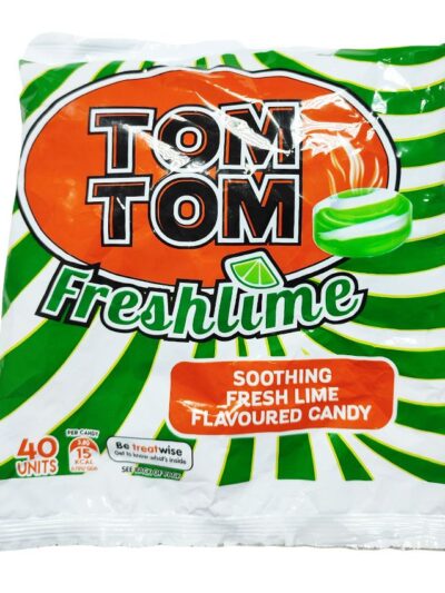 TOM TOM FRESHLIME FLAVOURED CANDY SACHET 40'S 152G/168G