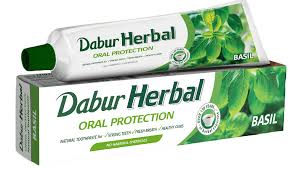 DABUR HERBAL BASIL ORAL PROTECT TOOTHPASTE 130G