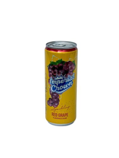 IMPERIAL CROWN SPARKLING RED GRAPE DRINK 330ML