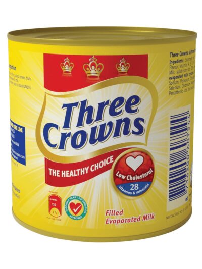 THREE CROWNS EVAPORATED MILK 150G TIN