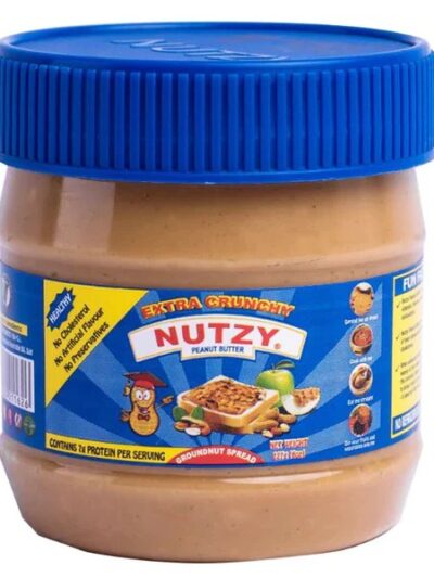 NUTZY EXTRA CRUNCHY PEANUT BUTTER 227G