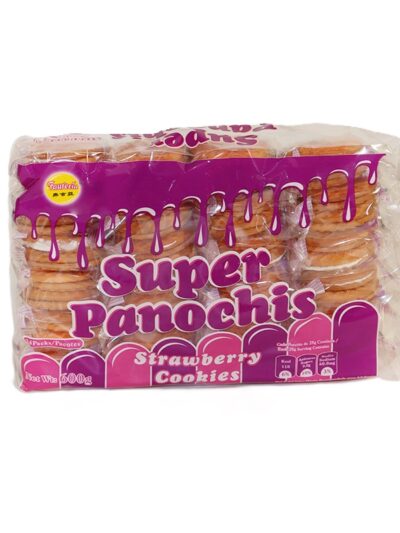 DISH SUPER PANOCHIS STRAWBERRY COOKIES 600G