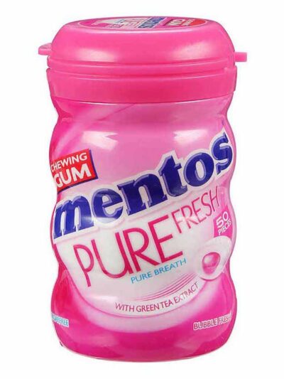MENTOS PURE FRESH MINT CHEWING GUM SUGAR-FREE 50'S 87.5G