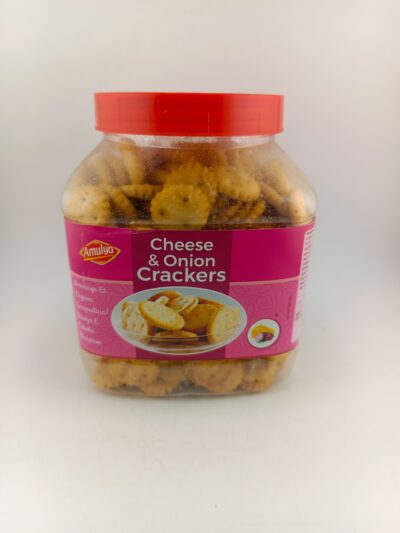 AMULYA ONION CHEESE & CRACKERS 250G