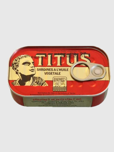 TITUS SARDINES 125G