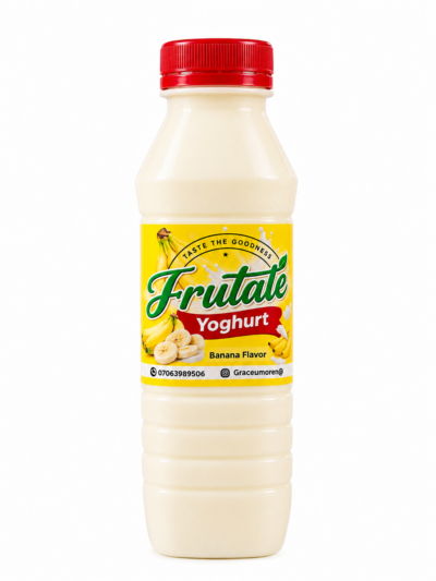 FRUTATA YOGHURT 500ML - BANANA FLAVOUR