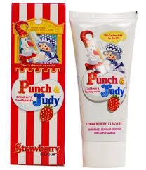 PUNCH & JUDY STRAWBERRY TOOTHPASTE FOR CHILDREN 50ML