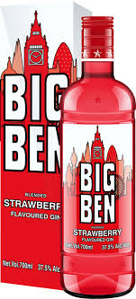 BIG BEN STRAWBERRY FLAVOUR GIN 750ML