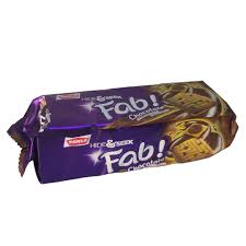 FAB CHOCOLATE FLAVORED COOKIES 100G