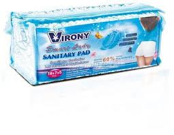 VIRONY SMART LADY SANITARY PAD18+7+5PACS