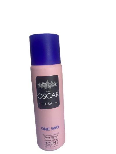 GO 2 OSCAR ONE WAY BODY SPRAY 250ML